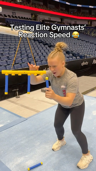 The coach’s try 😂 #gymnastics #gymnast #sports #sport #olympics #reactiontime #olympic #win