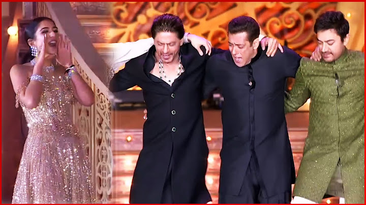 Shahrukh Khan,Salman Khan & Aamir Khan Dance Performance In Anant-Radhika Wedding Full Video
