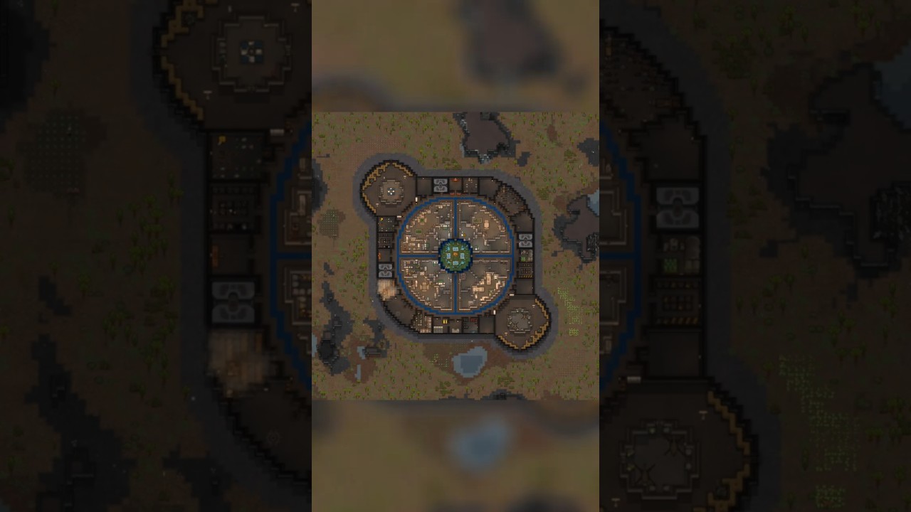 Rimworld, no kill box colony timelapse