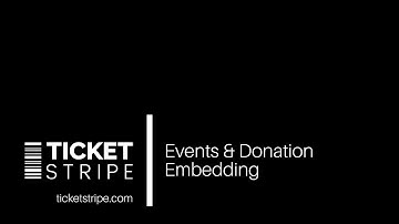 How to Use Event Embed Widgets