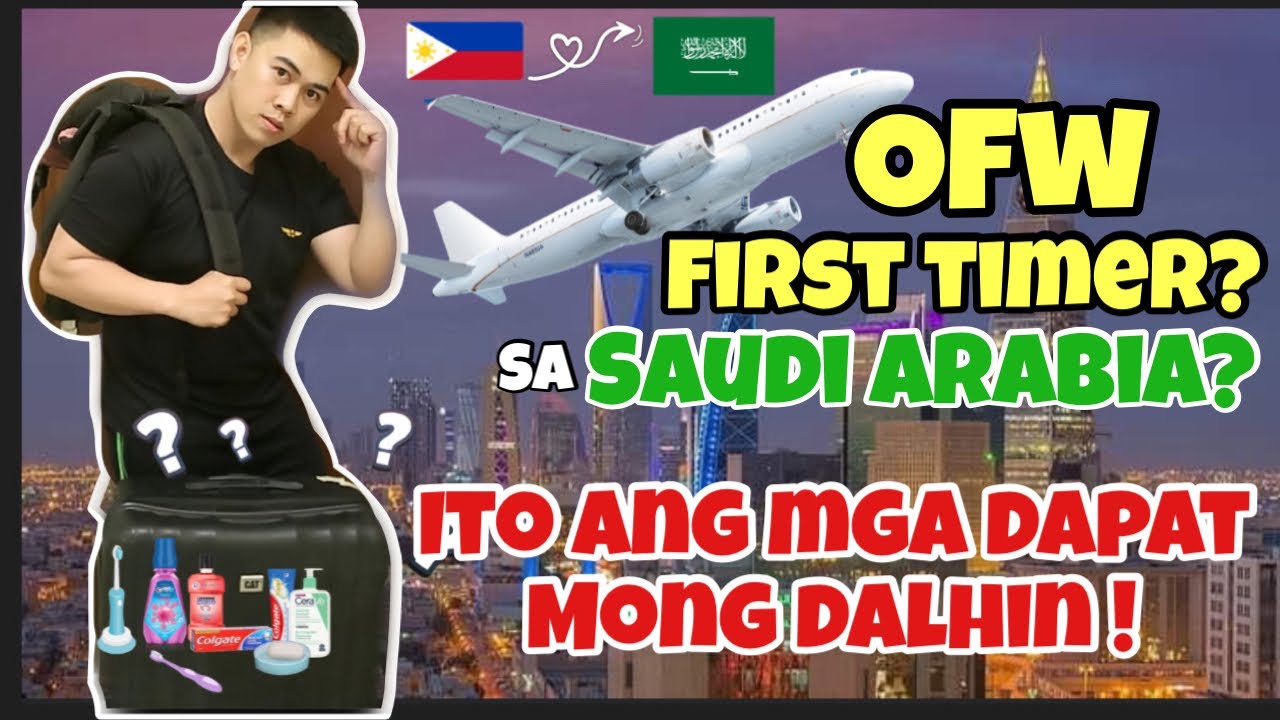 FIRST TIMER OFW in Saudi Arabia? Ito ang Mga Dapat Mong Dalhin! | Buhay OFW Waiter In SAUDI ARABIA