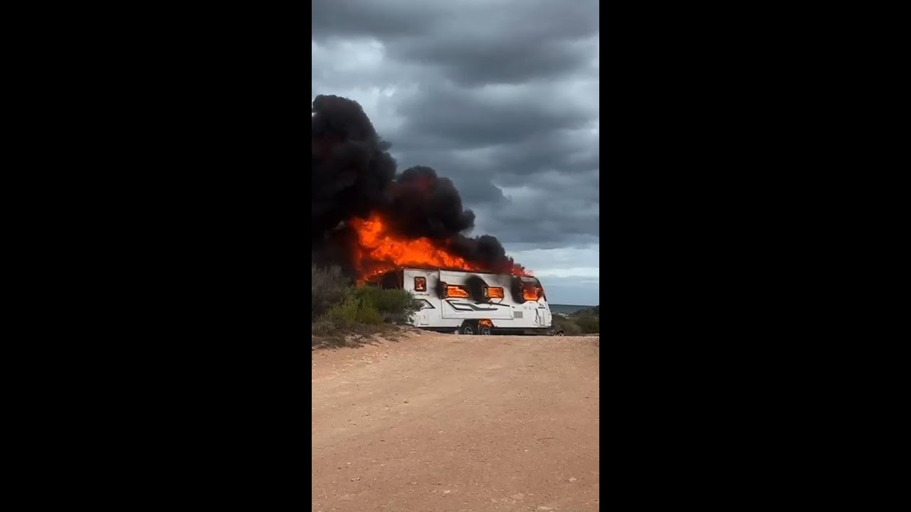 Adelaide caravan couple lose everything in blaze