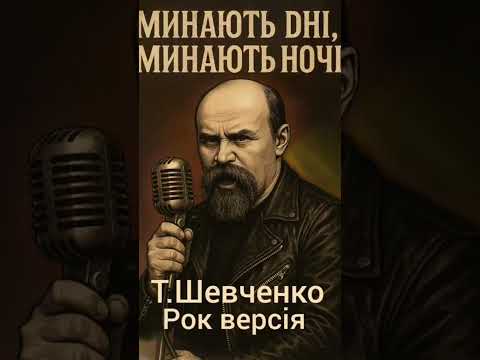Т Г Шевченко минають дні минають ночі рок версія