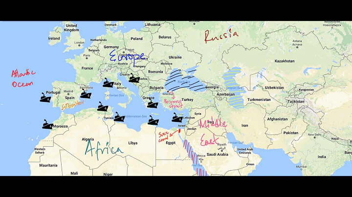 Countries and Trade Routes near Mediterranean Sea - DayDayNews