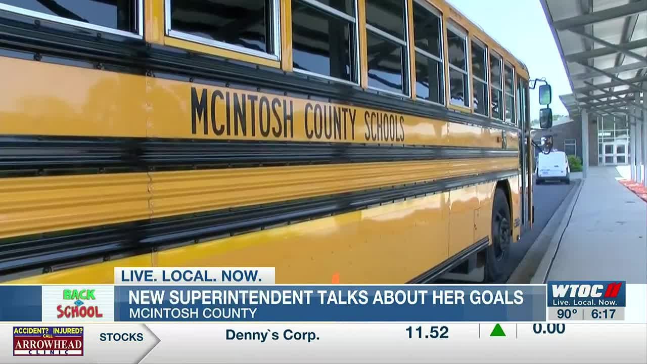 New superintendent leading McIntosh County schools YouTube