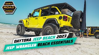 Jeep Wrangler Beach Essentials (Daytona Jeep Beach 2023)