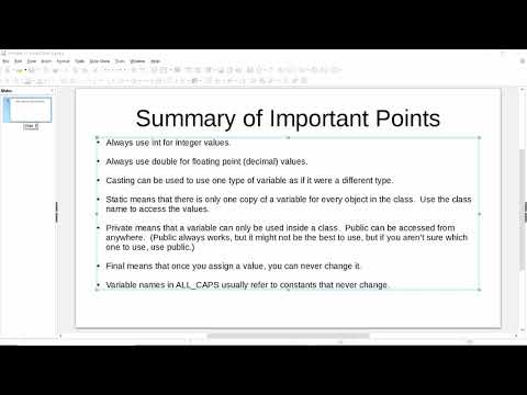 Summaries - Team 247 Java Programming for FRC
