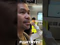 Manny Pacquiao REACTS to Floyd Mayweather’s Legal PROBLEMS 😳