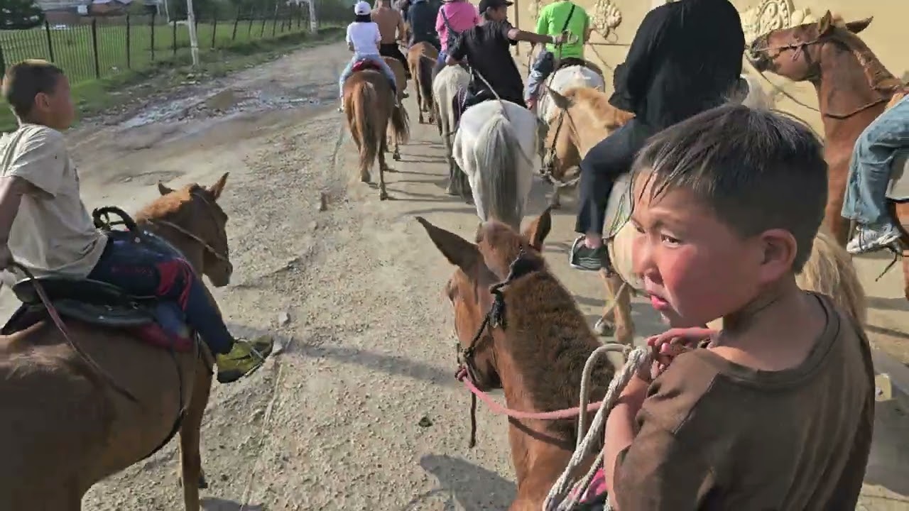 몽골 승마체험  Mongol horseback riding experience (2025.07.27.)