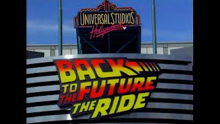 Back to the Future The Ride Universal Studios Hollywood Electronic Press Kit Feature 2 (1993)