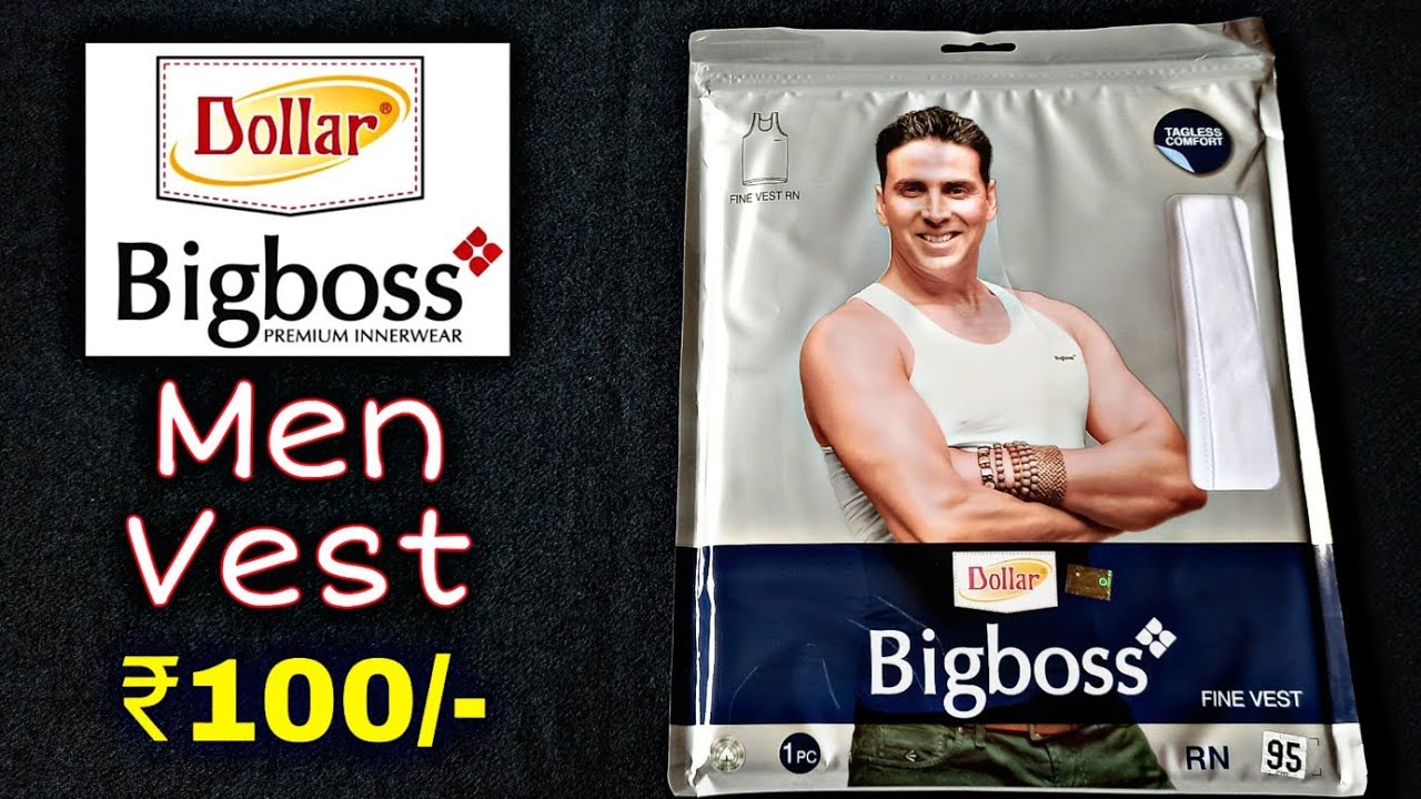 Dollar Bigboss fine vest for men/best vest in market/review in
