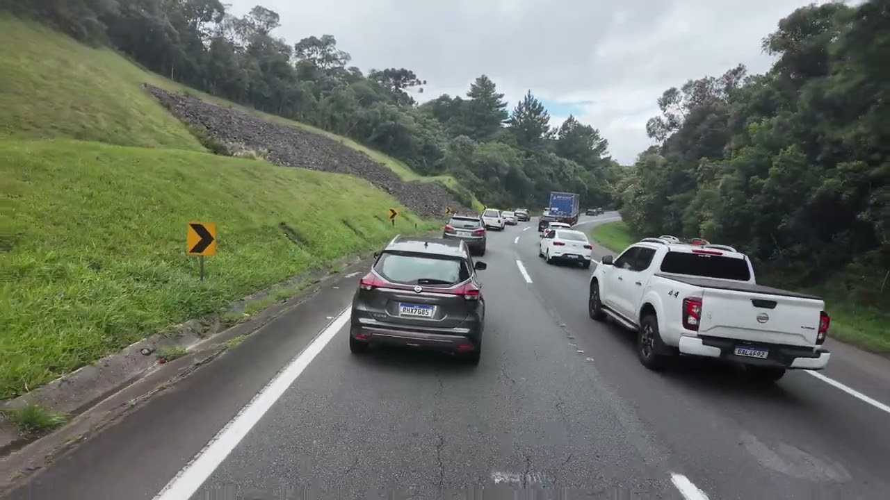 Viagem de Curitiba PR para Itapoa SC Brasil Ep6