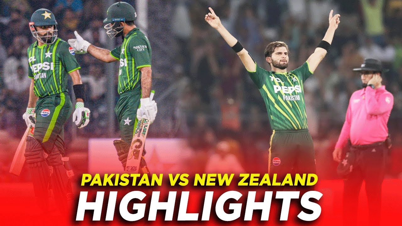 Highlights  Pakistan vs New Zealand  5th T20I 2024  PCB  M2E2A