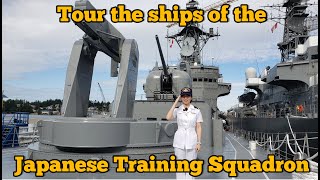 Tour of the JMSDF (Japan) Training Squadron during its Overseas Cruise 2023