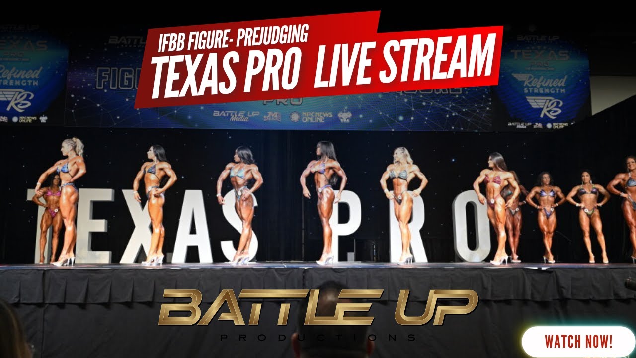 2025 Texas Pro IFBB Figure Prejudging Livestream