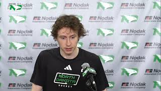 UND Hockey | Owen McLaughlin Weekly Press Conference | 2.19.25