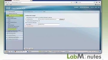 LabMinutes# SEC0083 - Cisco ACS 5.4 Certificate Install