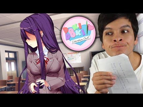 Le Escribo Un Poema A La Chica Más Sepsy Doki Doki - ella es m#U00eda cap 3 7w7 natsuki juego roblox