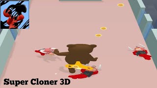 Membunuh Para Penjahat dengan Bakteri Kecil - Super Cloner 3D - Gameplay Android screenshot 4