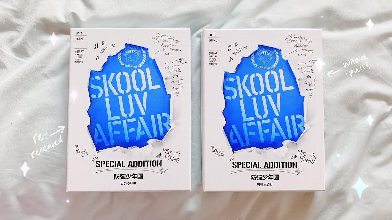[UNBOXING] BTS Skool Luv Affair Special Addition Album