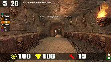 Quake 3 CPMA: Quake 3: CPMA - f0rest(POV)-vs-kumo-cpm15