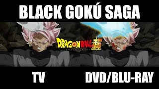 Dragon Ball Super: TV/Original VS Blu-Ray/DVD (Black Gokú) | Comparación y corrección | 2016-2021