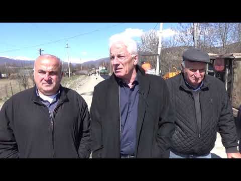 ჟებოტა - ახალსოფლის დამაკავშირებელ გზაზე მოასფალტების სამუშაოები დაიწყო