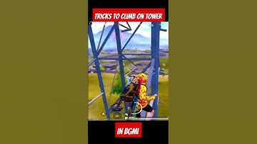 Tricks to climb on tower in Bgmi #bgmi #jevel #amopji #tipsandtricks