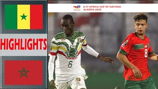 Morocco vs Senegal Highlights | Africa Cup of Nations U17 - AFCONU17 2023 Final | 5.19.2023