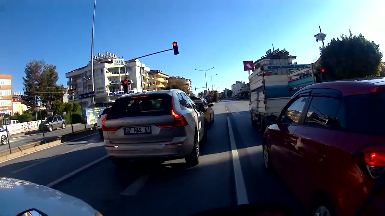 Yeni yılda motorsiklet ile geziyorum part2