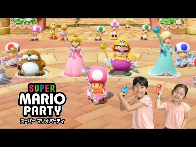 Nintendo Switch - まーちゃん まーちゃんおーちゃんパパママでミニゲーム対決だ～！！マリオ