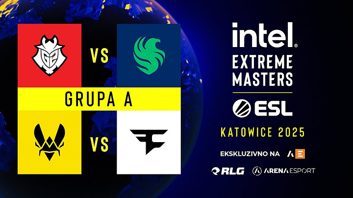 IEM Katowice 2025 - GRUPNA FAZA - Team Falcons vs G2 Esports | Team Vitality vs FaZe Clan