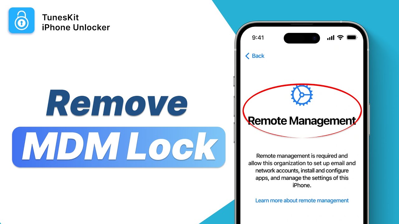 How to Remove MDM Lock without Password - YouTube