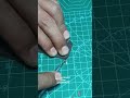 Cutting Corners #leatherwork #leathercutting #Leatherasmr #shortvideo #shortsfeed #shorts #diy #fyp