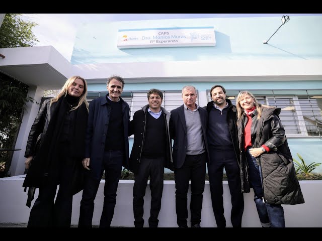 Inauguración de CAPS "Dra. Mónica Muras" en San Miguel del Monte