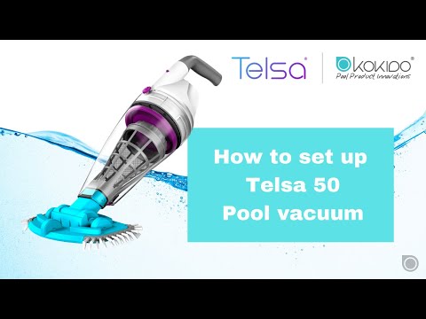 Ручний пилосос до басейну Kokido Telsa 50, видео 3