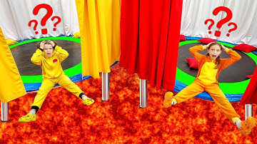 The Floor with Lava with Vania Mania Kids