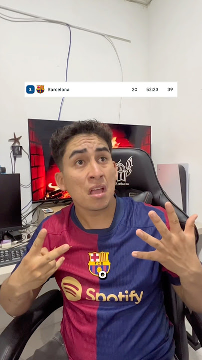 Así está La Liga 👀 #shortsviral #fcbarcelona #atleticomadrid #realmadrid #futbol #parati