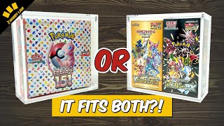 The Best Acrylic Case For Japanese Pokemon Booster Boxes - Unboxing And Review