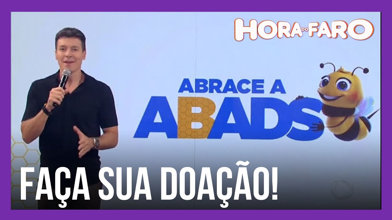 Rodrigo Faro faz convite para abraçar a causa da ABADS