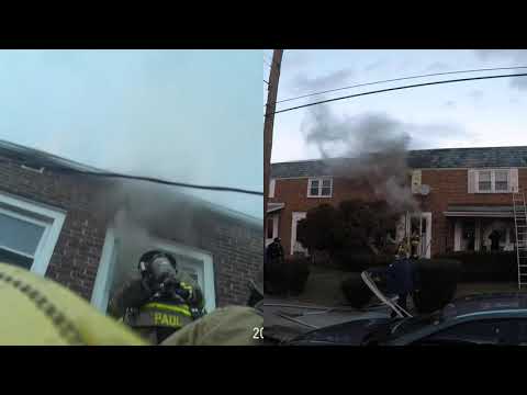 House Fire with Entrapment and Rescue Harrisburg City, PA 1/17/21