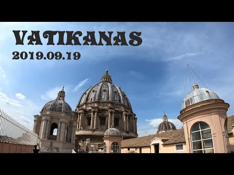 Vatikanas, Švento Petro bazilika 2019.09.19