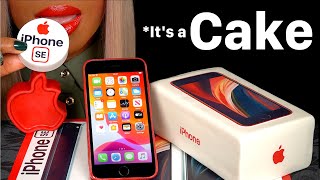 ASMR Realistic Chocolate iPhone SE 2 phone and Cake iPhone box Hyperrealistic Illusion Cakes ASMR Realistic Chocolate iPhone SE 2 phone and Cake iPhone box Hyperrealistic Illusion Cakes