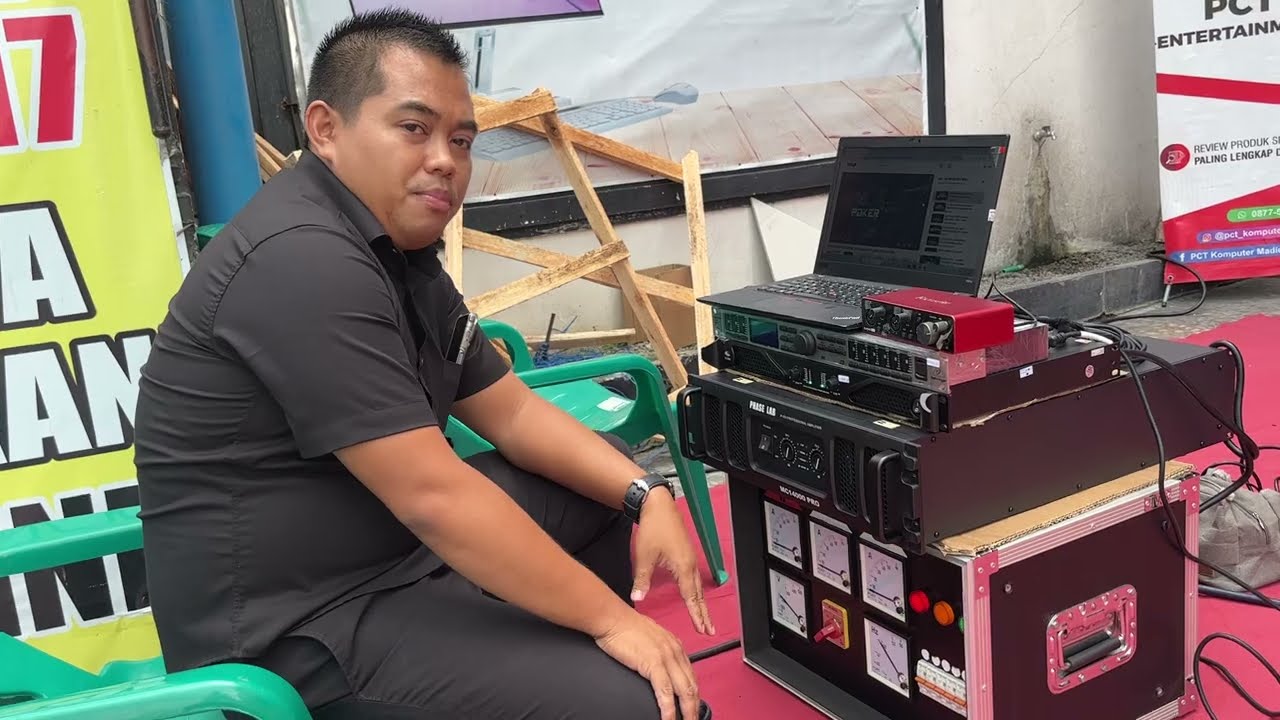 POWER PHASELAB MC 14000 Pro UNBOXING DAN CEK SOUND
