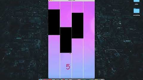 Paino Tiles  ||  Creating a Piano Tiles Game in Python with Pygame  ||  Python Project