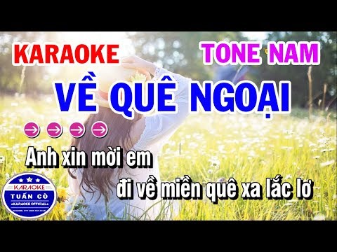 karaoke về quê ngoại tại Xemloibaihat.com