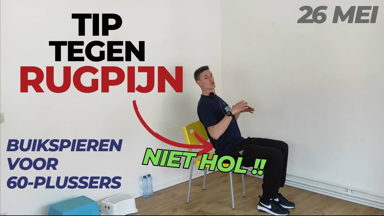 DOE DIT om GEEN RUGPIJN te hebben bij het trainen van je buikspieren