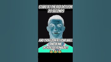 Stare At The Red Dot For 20 Seconds... Do You See Ronaldo?