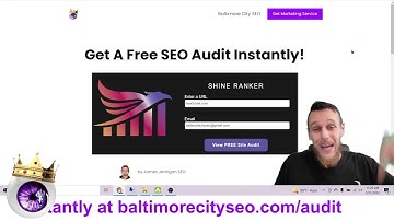 Free SEO Audit: Get a free website SEO audit @ [baltimorecityseo.com/audit]