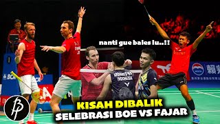 Selebrasi Kontroversial Fajar Alfian Saat Kalahkan Denmark Ternyata Pesan Menohok Buat Mathias Boe